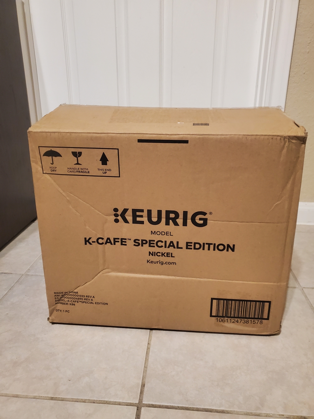 Keurig Silver Gray Single-Serve Coffee & Latte Maker - Picture 8 of 8